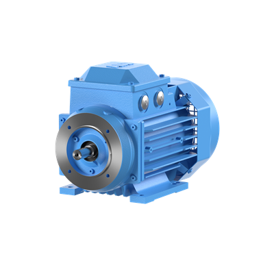 Moteur asynchrone triphasé ABB M3BP , 0.37 kW, 3000 tr/min, IE2, Fonte