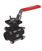 RBS. 3PIECES ACIER BW AVEC PLATINE ISO Ø1"