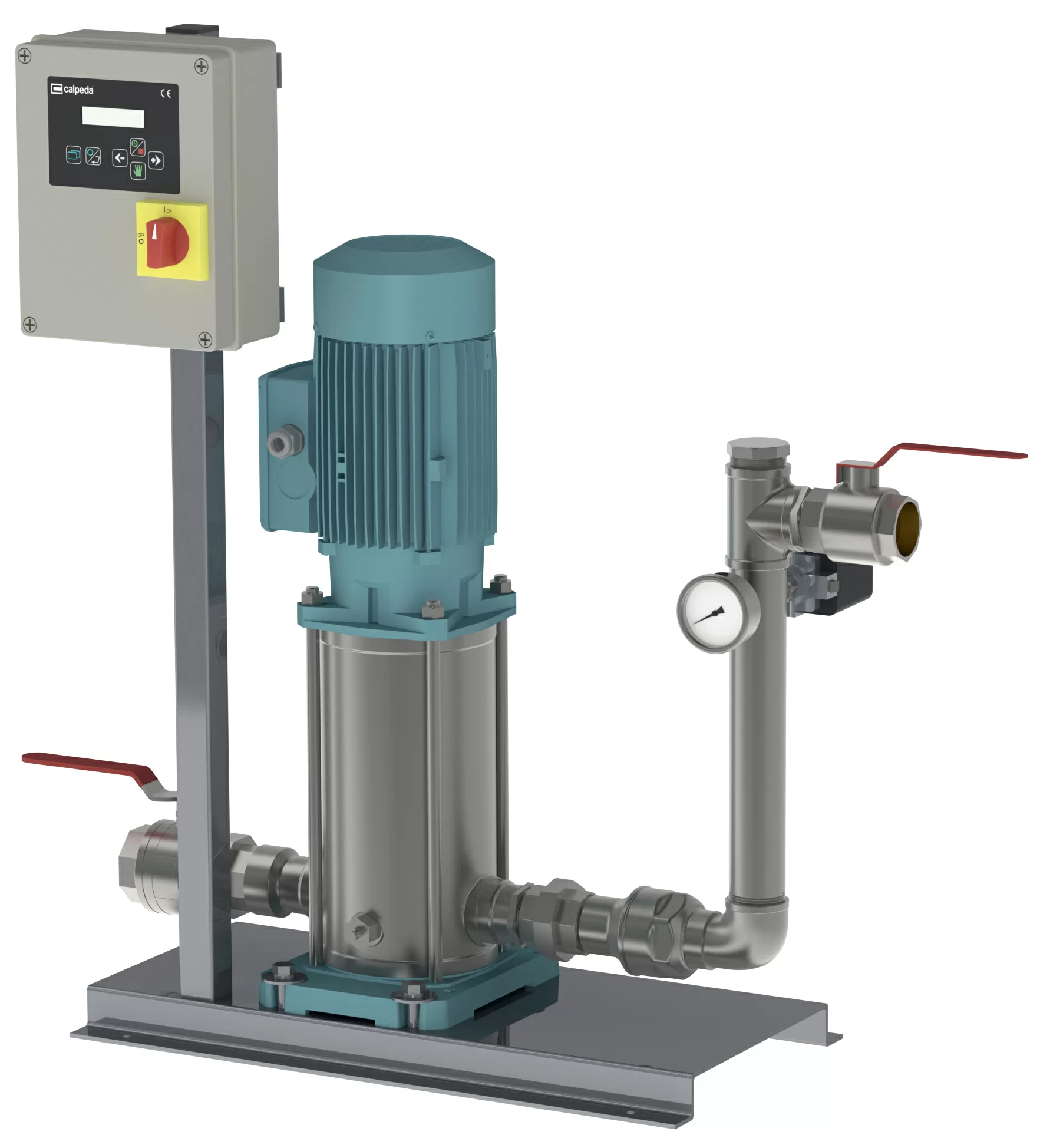 Groupe de surpression 1 pompe à vitesse fixe Calpeda S10 VF MXV-B