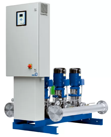 Ensemble de surpression à variation de vitesse Ksb SURPRESSCHROM SIC.2 V