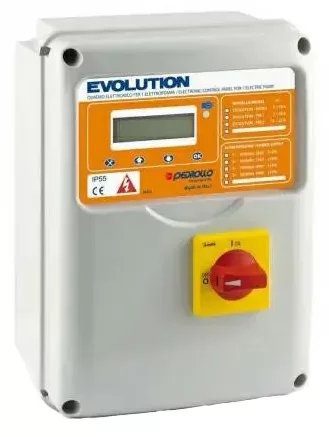 Coffret électrique pour pompe immergée 4" et 6" Pedrollo EVOLUTION