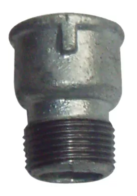 Allonge mâle/femelle en acier galvanisé Renson N°529