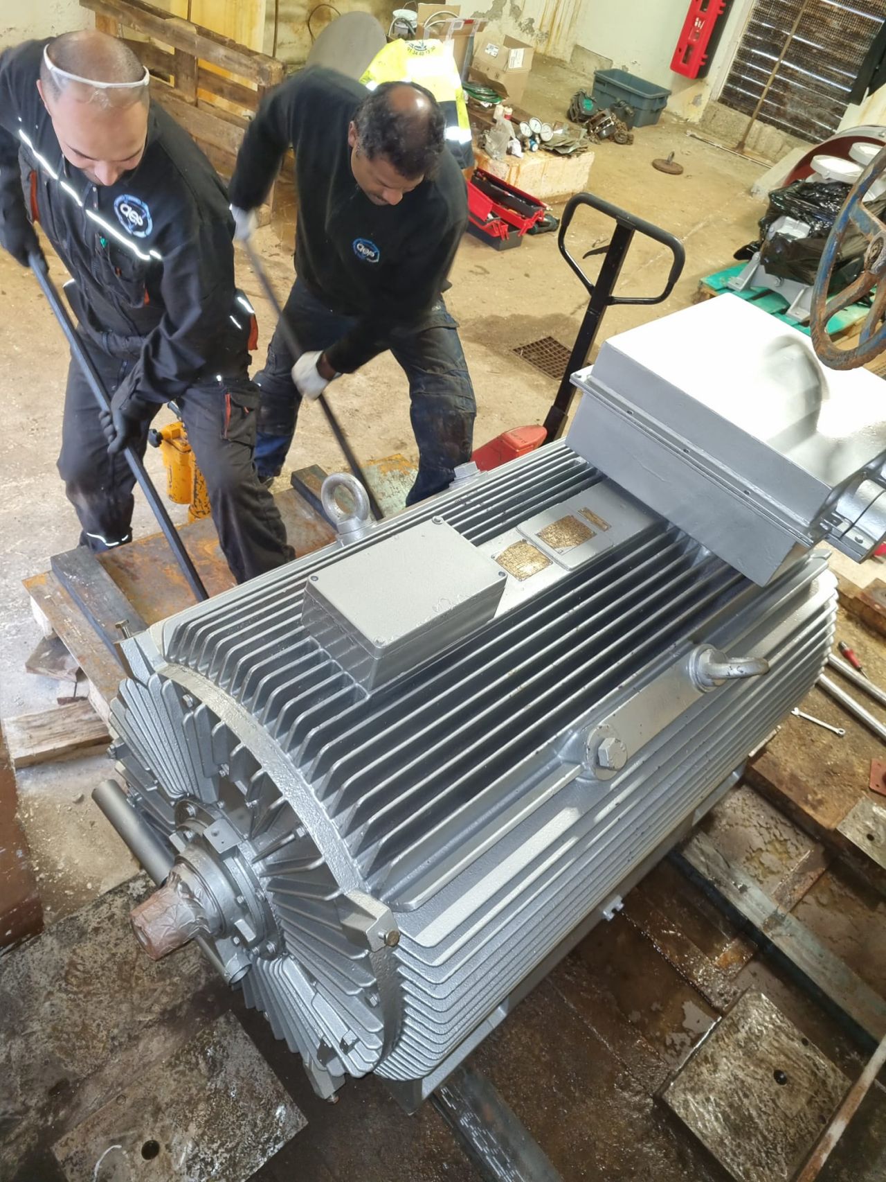 AEP — Intervention sur moteur électrique